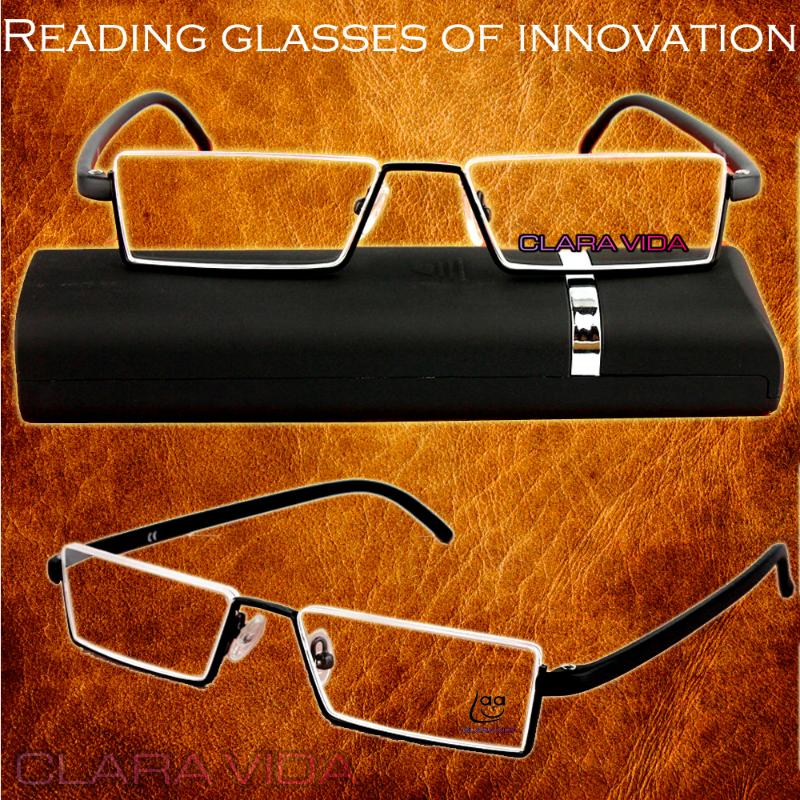 

=CLARA VIDA=2020 NEW DESIGN YOUNG AND INTELLIGENCE MEN WOMEN READING GLASSES WITH TR90 BENDABLE LEGS +1 +1.5 +2 +2.5 +3 +3.5 +4