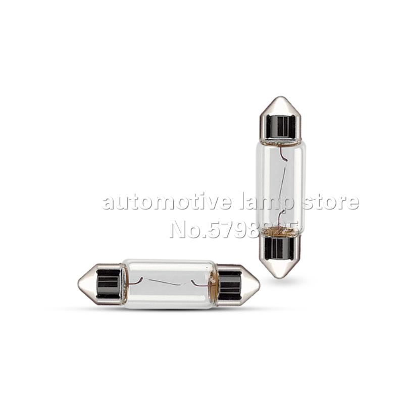 

10PCS/LOT C5W/C10W 12V 5W 10W SV8.5 T10X36MM/35MM READING LIGHTS CLEAR CAR BULB STROBE LIGHTS DOME License Plate, As pic