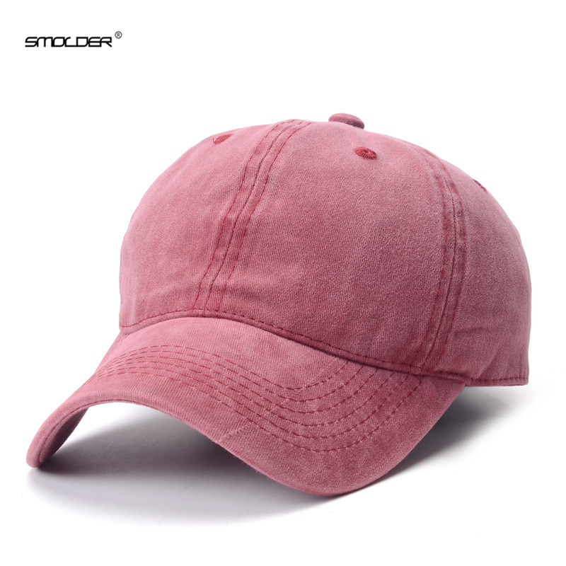 

SMOLDER] Top Brand New Solid Baseball Cap Fitted Cotton Snapback Caps Hip Hop Hats for Men Women 8 Colors Available, Style7