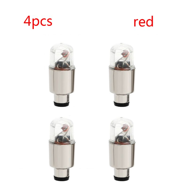 

4x Car Auto SUV Wheel Tire Tyre LED Light-Caps Cover Accessories Decotation Ligh