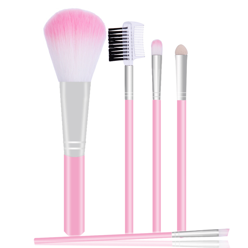 

LAMUSELAND 5Pcs/Set Makeup Brush Face Pink Brush #1406