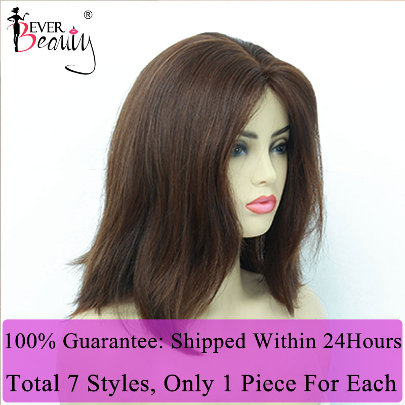 

Jewish Wig Kosher Wigs European Hair Wig Straight Bob Human Hair #613 #4 Color Wigs For Women Double Drawn Ever Beauty Virgin, Style 7