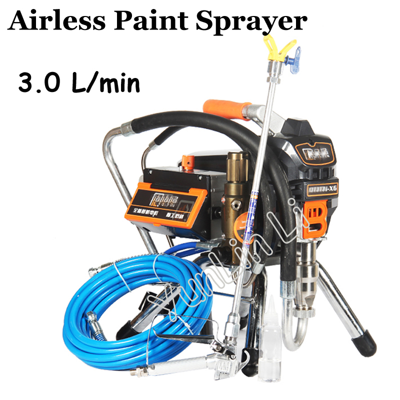 

3.2L Airless Paint Sprayer X6 Professional Airless Spray Gun 3200W 220V/110V High Pressure Painting Machine Spraying