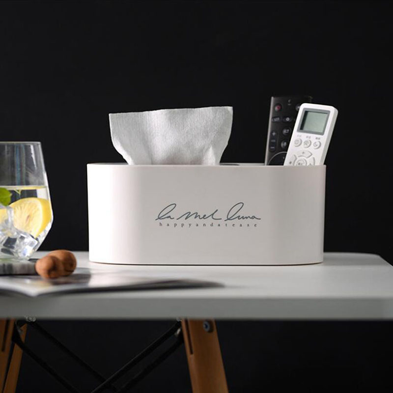 

Creative Tissue Box Cover Home Car Desk Organizer Remote Control Holder Makeup Cosmetic Storage Napkin Paper Container