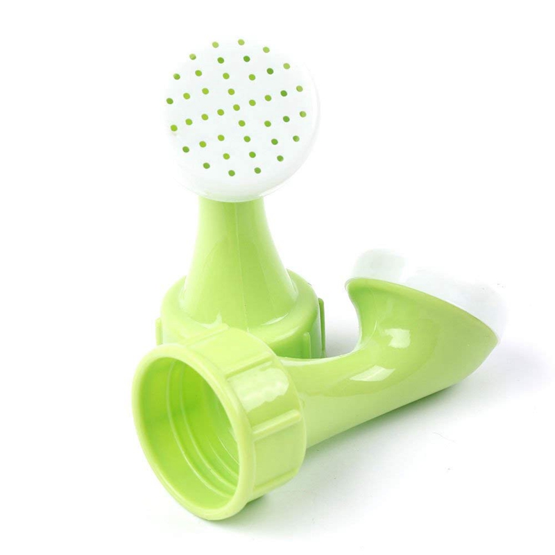 

4 Pcs Portable Plastic Plant Flower Watering Sprinkler Nozzle, 22mm Caliber Bottle Watering Spout Cap Converter, Fit For 0.5, 1, Green