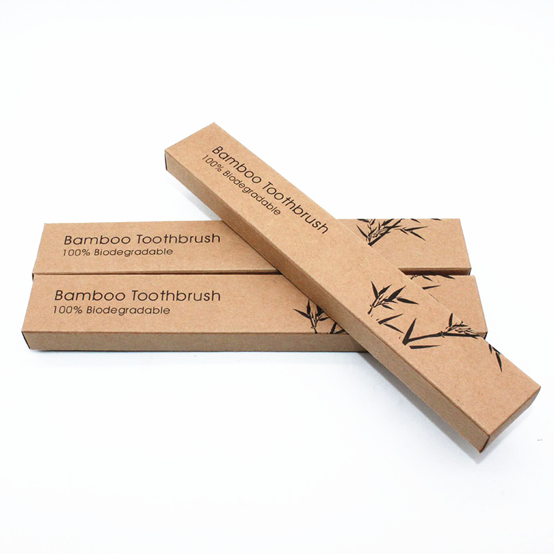 

Bamboo Toothbrush Kraft Paper Box Travel Hiking Camping Toothbrush Protect Holder Case Boxes Eco-friendly Toothbrush Holders GGA2116