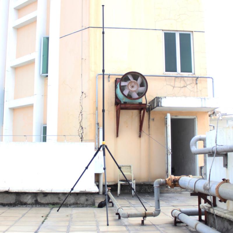 

TM-390 aluminum high quality 390cm high pole with tripod for camera or camera head