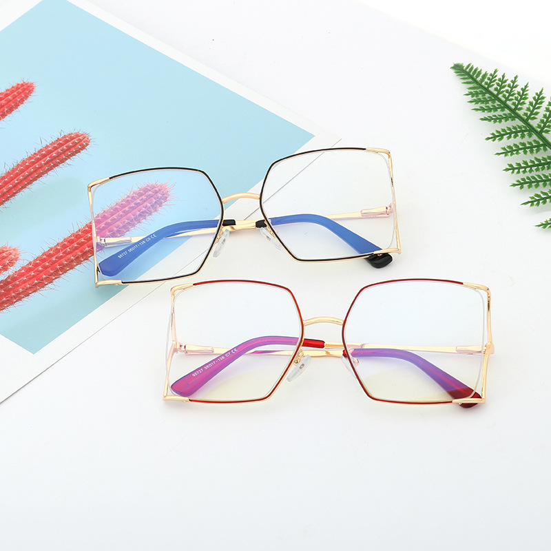 

Blue Light Blocking Glasses Frame Women 2020 Round Prescription Eyeglasses Men Myopia Optical Eyewear for big Face FML