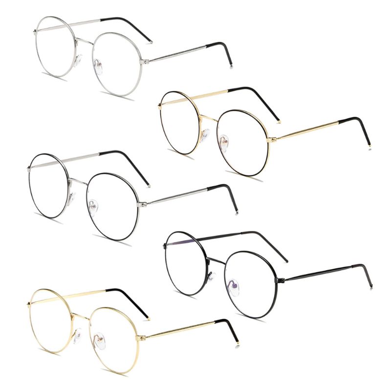 

Computer Glasses Men Spectacle Frames Anti Blue Light Goggles Anti Glare Eyeglasses Frame Women Round Glasses