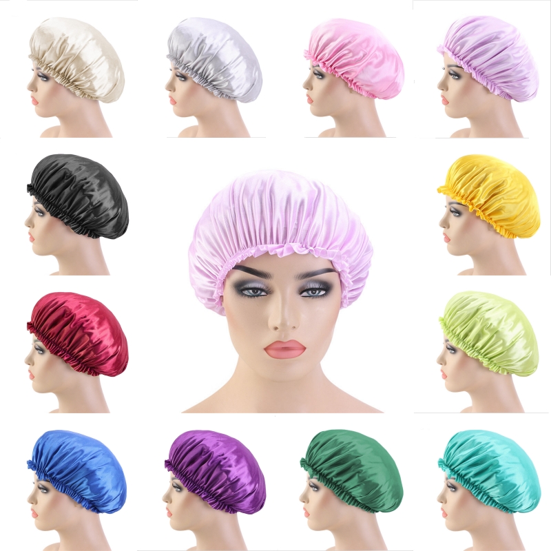 

Four Seasons Women's Accessories Headdress Pleated Edge Nightcap Muslim Dome Hat Islamic Hair Loss Cap Arabian Night Hat Casual, Yellow