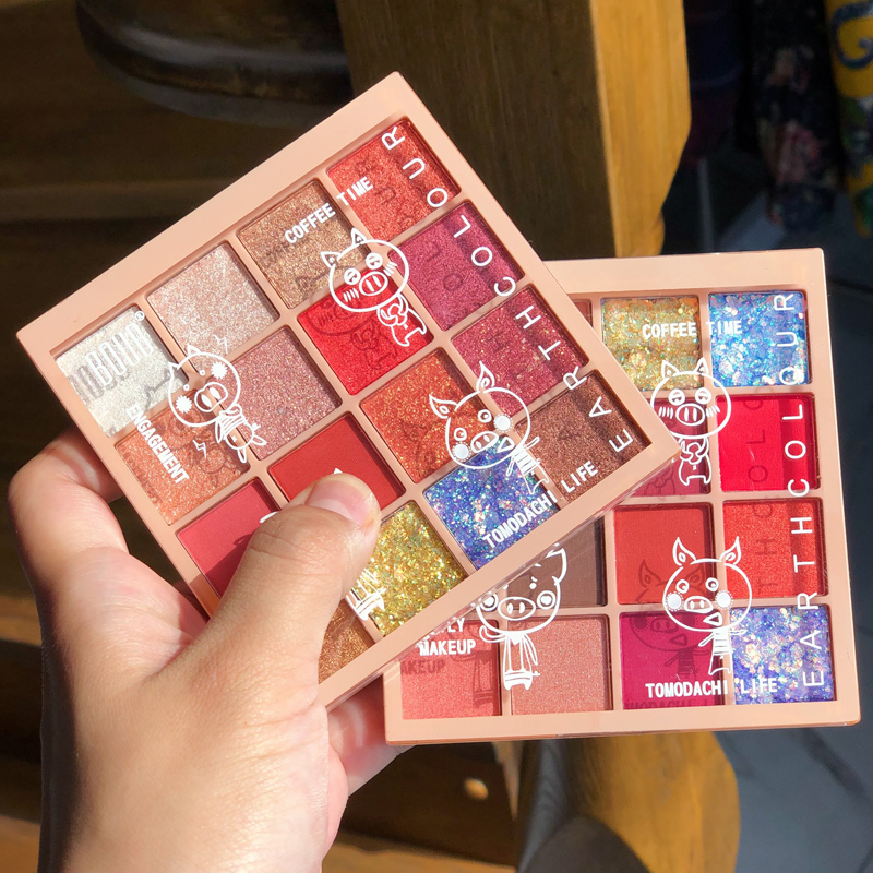 

New arrival single shimmer eyeshadow duochrome eye shadow single holographic radiant eyeshadow makeup, E88-2