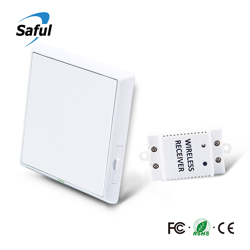 

Wireless Switch with 110V 220V Receiver and Push Button Panel Waterproof Remote Smart Light Switch for Smart Home Light