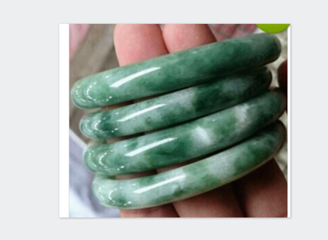

56-60mm Natural jadeite jade bracelet free shipping in guizhou Ap