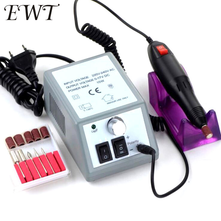 

Nail Drill Electric Apparatus for Manicure Gel Cuticle Remover Milling Drill Bits Set 20000RPM Pedicure Polish Machine Nail Tool