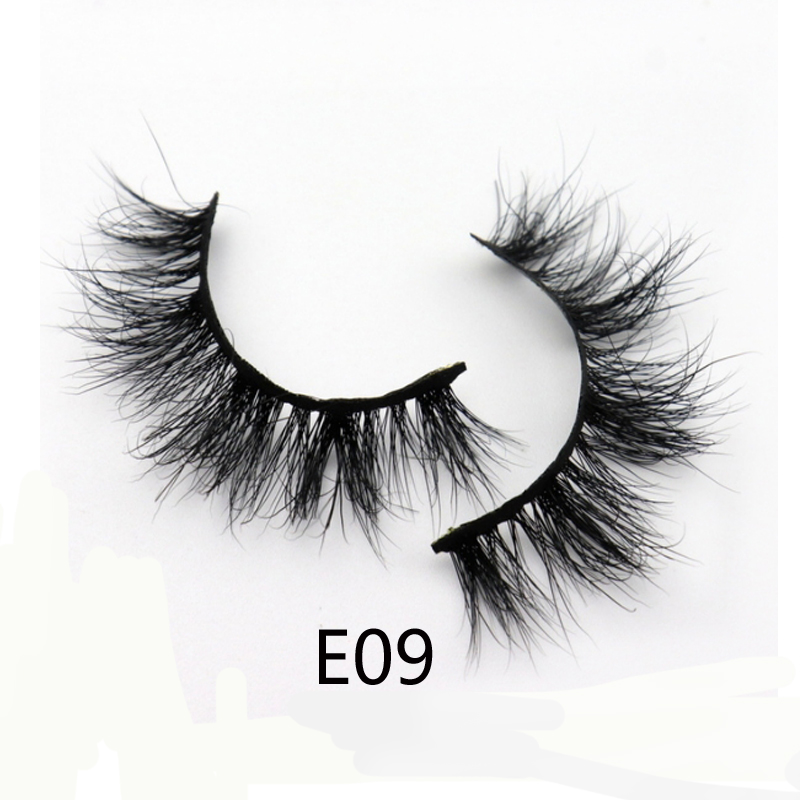

Natural False Eyelashes Fake Lashes Long Makeup 3d Mink Lashes Eyelash Extension Mink Eyelashes private label logo