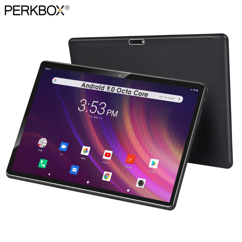 

Hot New Ultra Slim 10 inch Tablet PC Octa Core 4GB RAM 32GB ROM 2.5D Tempered Glass 5.0M Camera Android 9.0 Tablet 10.1 WiFi GPS, Black