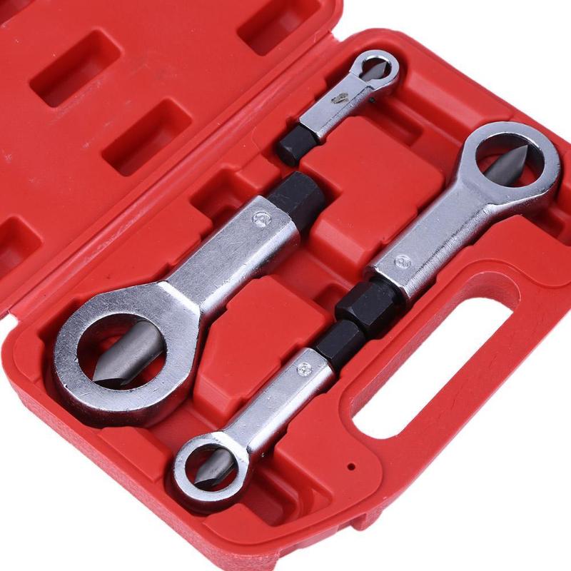 

9-27mm Break Damaged Nuts Splitter Cracker Rust Nut Manual Remover Tools