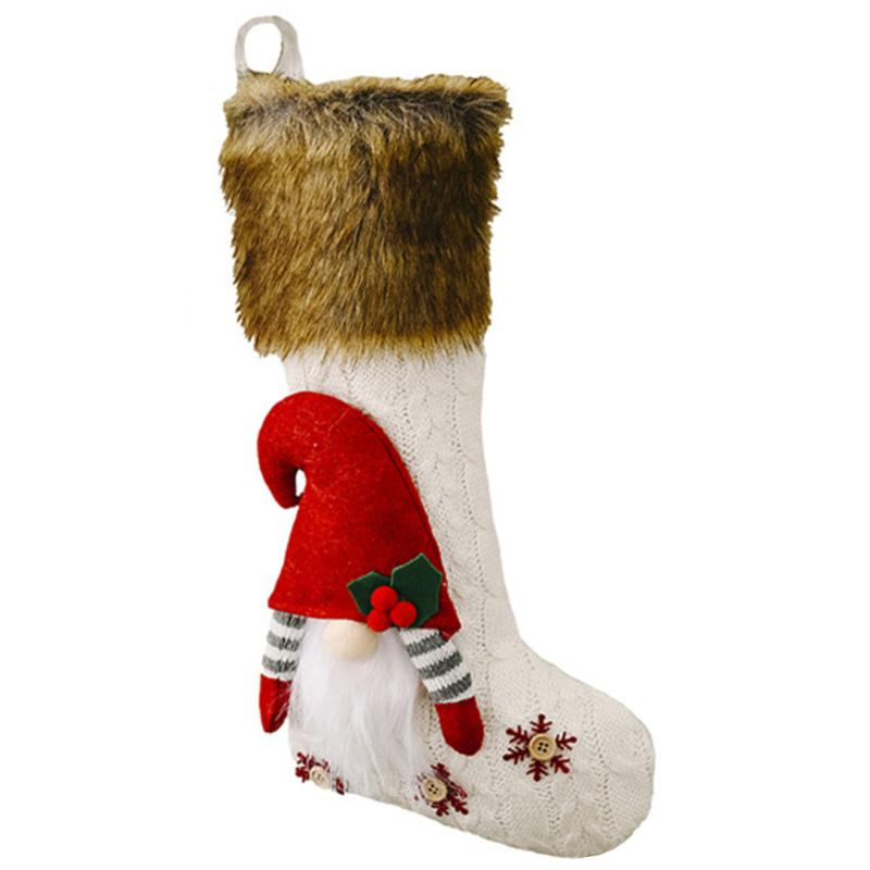 

Multipurpose Folding Lightweight Convenient Comfortable Christmas Socks Faceless Doll Socks Christmas Stockings