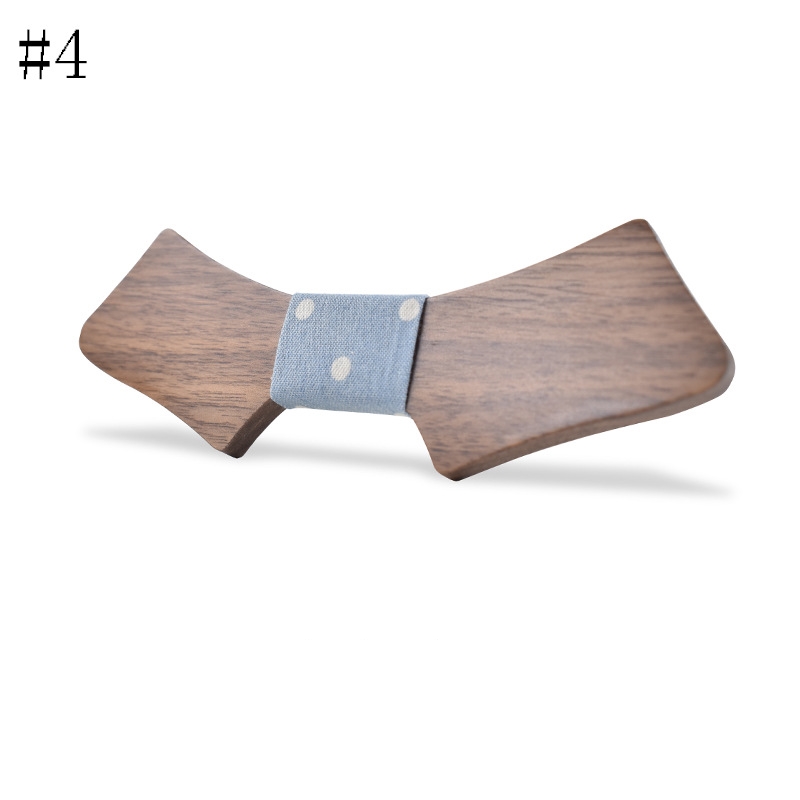 

Wooden Bow Tie Handmade Classic Natural Wood Accessories for Men Unisex Amazing