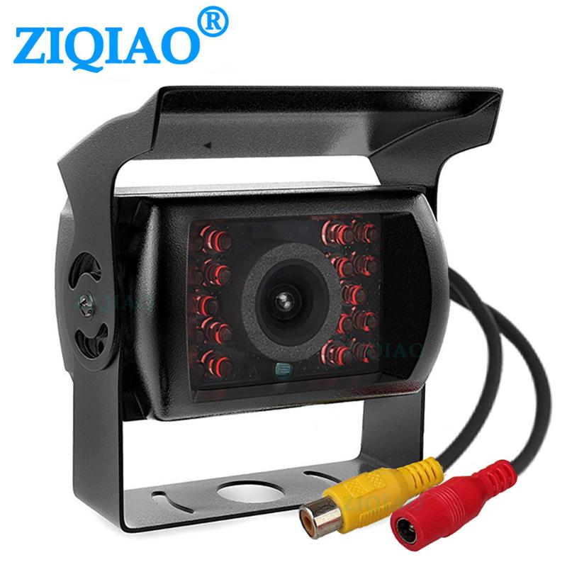 

ZIQIAO Infrared Rear View Parking Camear for Bus Truck Trailer HD IR Night Vision Monitor Reversing Camera HS004 car