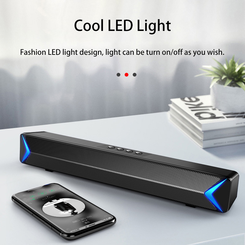 

Speaker TV AUX USB FM RADIO Wired and Wireless Bluetooth Home Theater Surround SoundBar for PC TV Speaker Computer Soundbar 2020