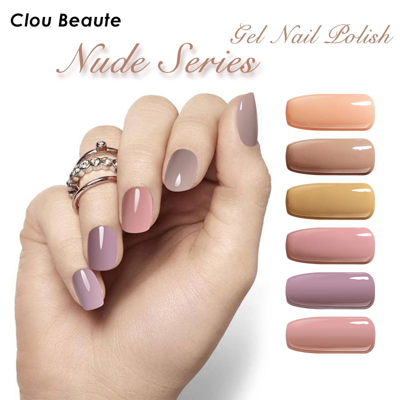 

Clou Beaute 10ml Soak off Gel Nail Polish Hotsale Nude Colors Green Pink Red Varnish Nail Gel Lacquer Long Lasting Art, 1441