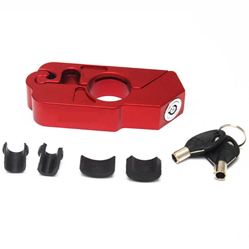 

Motorcycle Grip Safety Lock Handlebar Lock Handlebar Brake Disc Lever For Scooters Dirt Bikes Street Auto