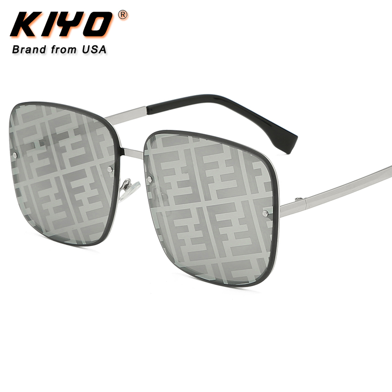 

KIYO Brand 2020 New Women Men Square Sunglasses Metal Classic Sun Glasses High Quality UV400 Driving Eyewear 8959