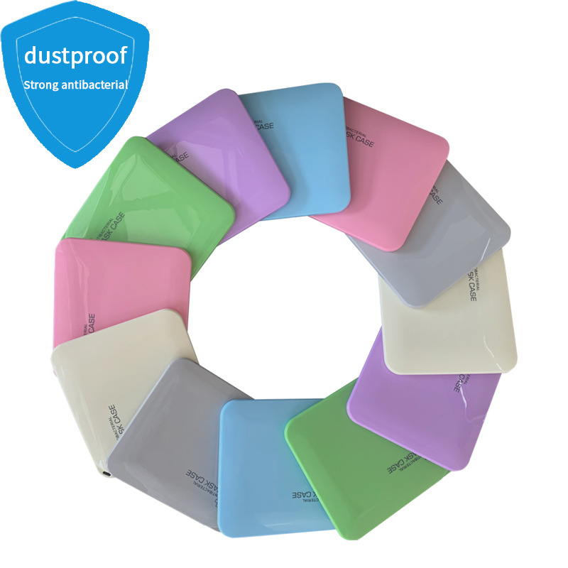 

Portable Face Mask Case Travel Mini Mask Storage Bag Pollution Prevention Maschera Accessories Not Including Face Mask