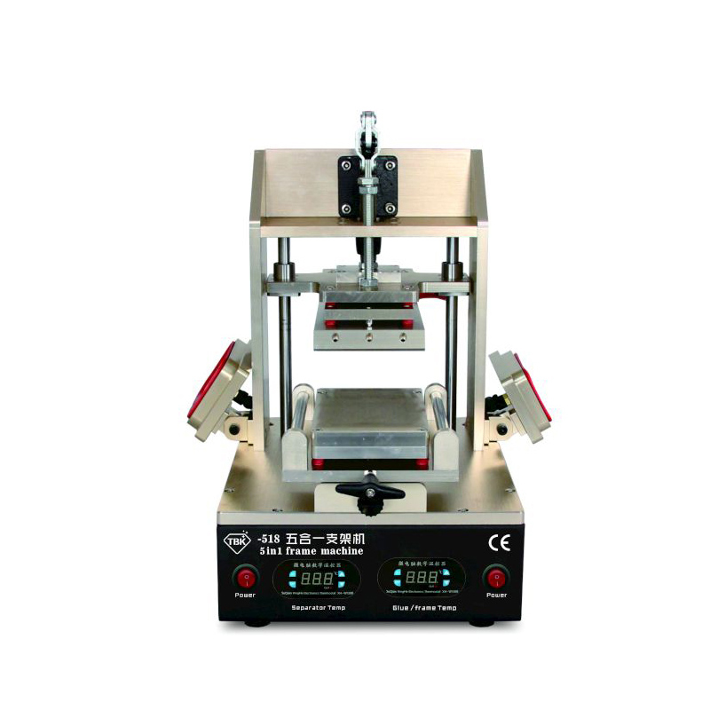 

TBK-518 5in1 LCD Bracket Machine Separator Rubber Remover Press Maintenance Equipment Laminating Machine Refurbish Tool
