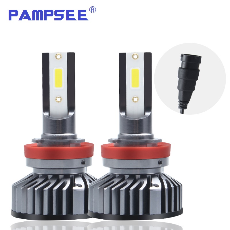 

PAMPSEE H11 LED Car Light H8 LED H1 H9 H3 H4 9005 3 9006 4 9004 9007 880 72W 8000LM 12V 24V 6500K Auto Headlight Fog Lamp