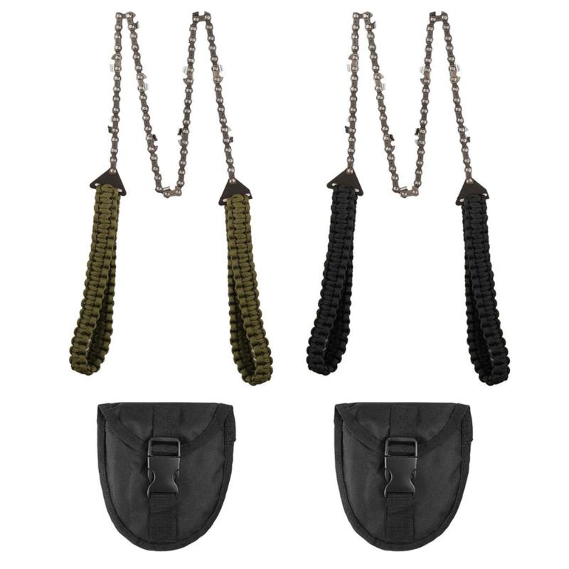 

Portable Pocket Chainsaw Outdoor Camping Folding Hand Chain Saw Hiking Hunting for Family Outdoor Camping Accessories