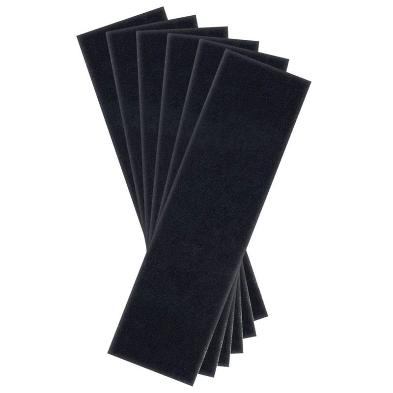 

Advanced Filters Carbon Activated Replacement Pre Filter 6 Pack Compatible with Air Purifier Models AC4800 Series (AC482