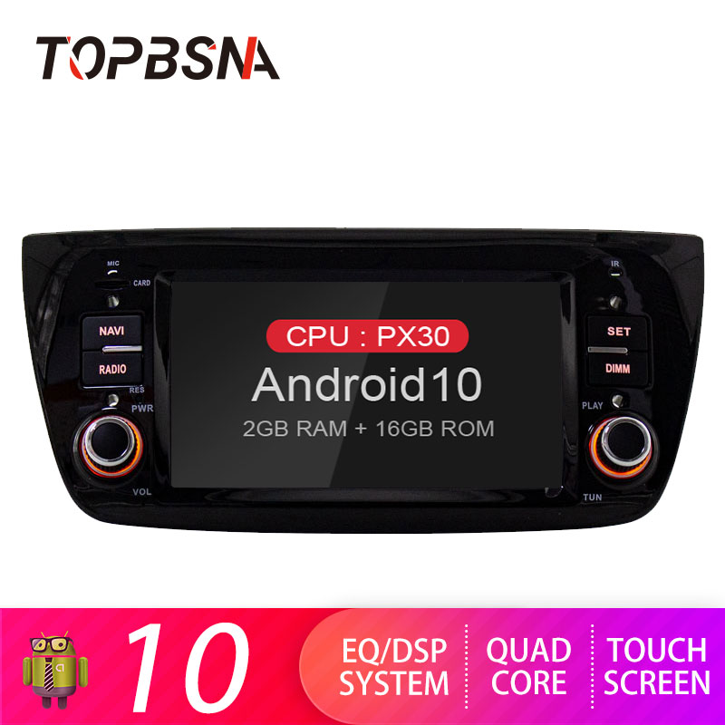 

TOPBSNA 1 DIN Car DVD Player Android 10 For DOBLO Combo/Tour 2010-2020 GPS Navigation Car radio Stereo WIFI Video Auto