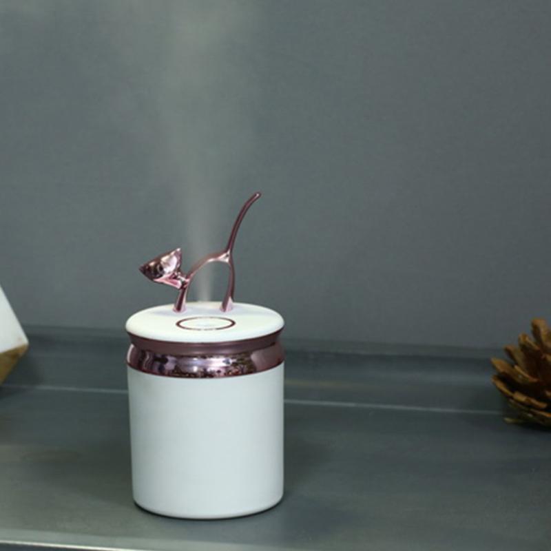 

Modern Colorful LED Ultrasonic Aroma Humidifier Diffuser Car Air Purifier