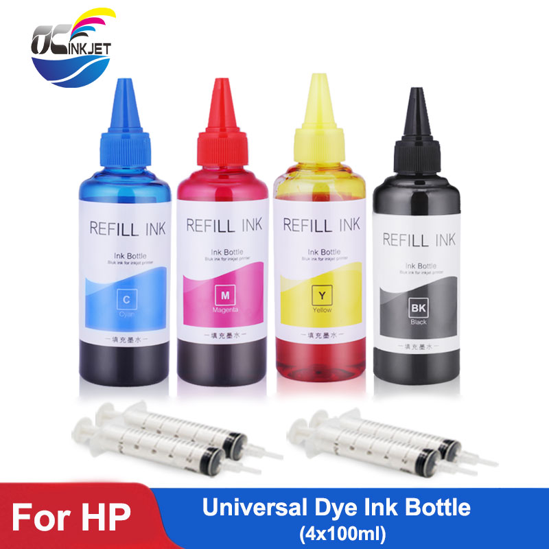 

100ml Universal Dye Ink Bottle For 178 364 564 655 670 685 711 920 932 933 934 950 951 952 953 954 955 Printer Ink For