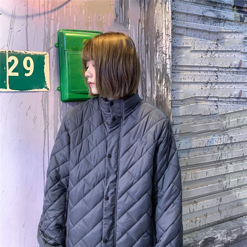 

New Fashion Men Hot Jacket Casual Sport Streetwear Mens Womens Jackets Down Warm Tops Quality Jacket Coat Lattice M-3XL, Black