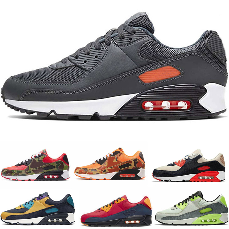

High Quality Cushion Men Women Running Shoes 90 Breathable Ultra Sport Trainers Shoes Outdoor Sneakers