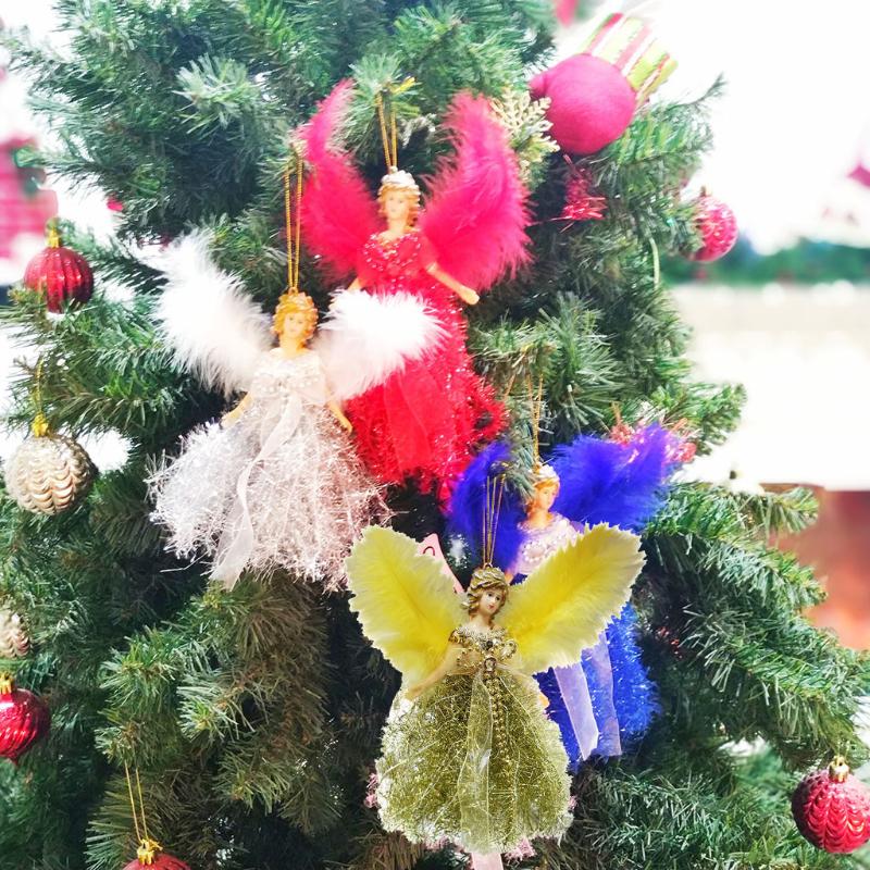 

Mini Angel Christmas Tree Pendant with for Christmas Decorations Xmas Tree Ornament