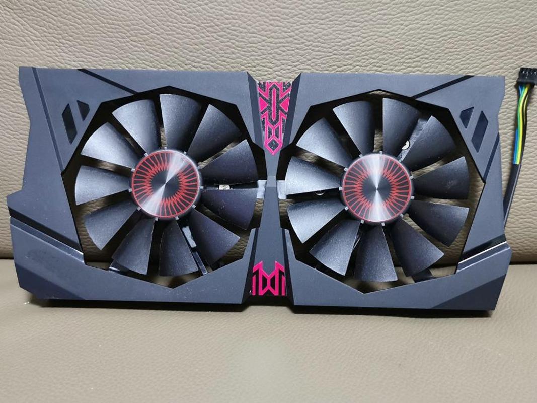 

New Original for ASUS GTX750Ti GTX950 GTX960 R7 370 Graphics Video card cooling fan FD7010H12S 12V 0.35A