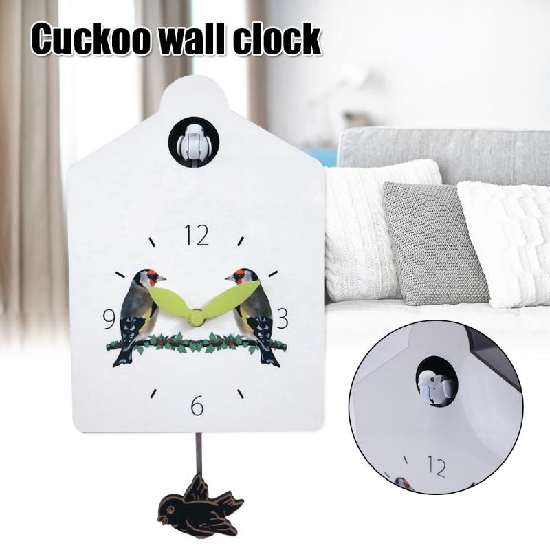 

Cuckoos Clock Wooden House Wall Clocks Modern Simple Hanging Clock Home Decor DIN889