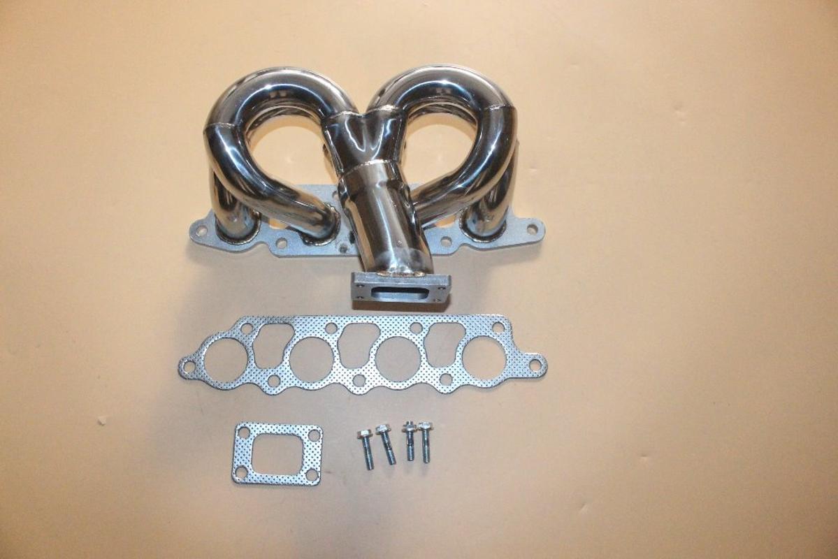 

T25 FLANGE HORN TURBO CHARGER EXHAUST MANIFOLD FOR 00-04 FOR FOCUS/FOR ESCAPE ZETEC 2.0L
