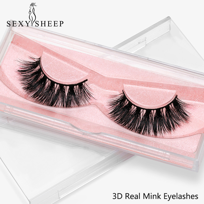 

SEXYSHEEP Mink Lashes 3D Mink Eyelashes 100% Cruelty free Lashes Handmade Reusable Natural Eyelashes Popular False Makeup