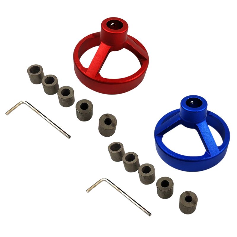 

Round Woodworking Doweling 08560 Hole Drilling Positioner Self Centering Drill