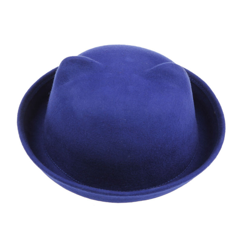 

New Arrival Products Women Unique Cute Wool Winter&Autumn Cat Ears Hat Cap Christmas Hot Sale For Girls Hats