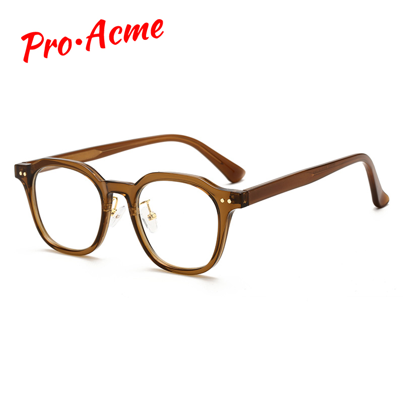 

Pro Acme TR90 Frame Square Blue Light Blocking Glasses for Men Women Computer Gaming Glasses Clear Optical Frames UV400 PC1702