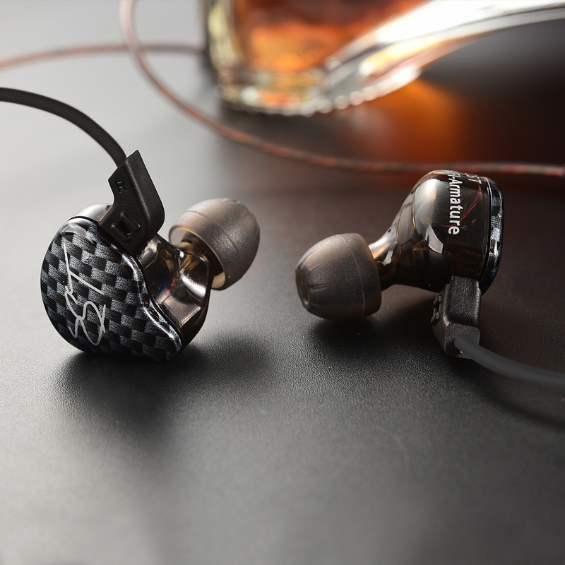 

Original KZ ZST In Ear Earphone 1DD With 1BA Hybrid Drive HIFI Earphone Running Sport Monito Earplug Headset