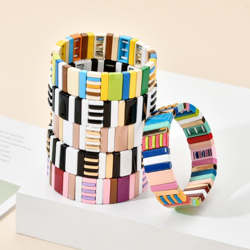 

Bohemian Friendship Bracelets for Women Colorful Rainbow Unisex Beads Bracelet Jewellery Lesbian Handmade Gift Inspirational