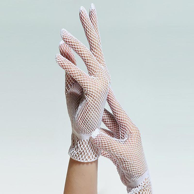 

Five Fingers Gloves KLV 2021 Women Summer UV-Proof Driving Mesh Fishnet 10.9