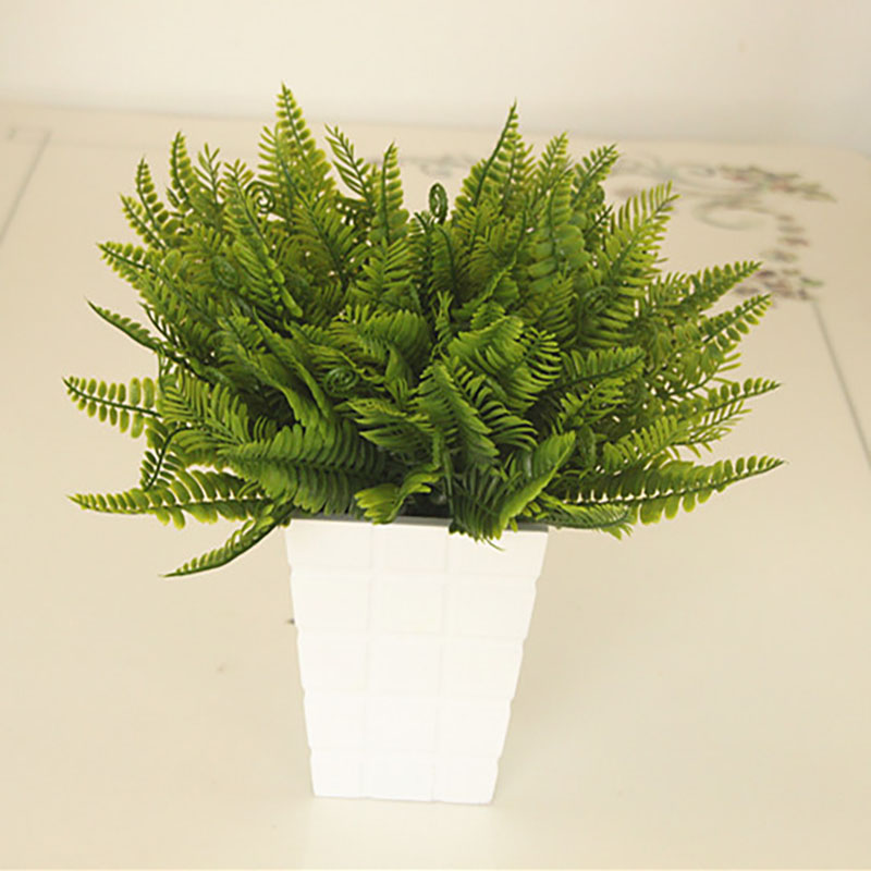 

Simulation Persian Grass Simulation Fern Leaf Persian Leaf Plastic Grass Water Long Plant wall with plant, Ad-008